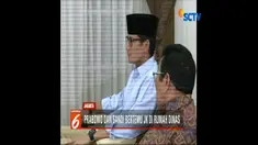 Selain keduanya, sejumlah elit Partai Gerindra juga turut hadir.