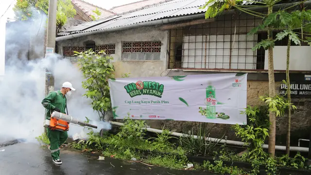 Fogging Gratis Indonesia Bebas Nyamuk Disambut Antusias Warga