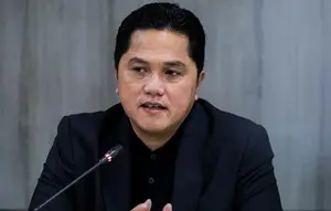 Survei PPI, Erick Thohir Masuk 3 Besar Menteri Berkinerja Terbaik
