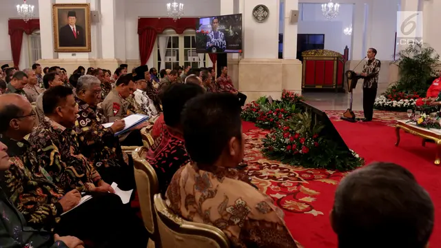 Jokowi Beri Arahan di Rakornas Pengendalian Karhutla 2019