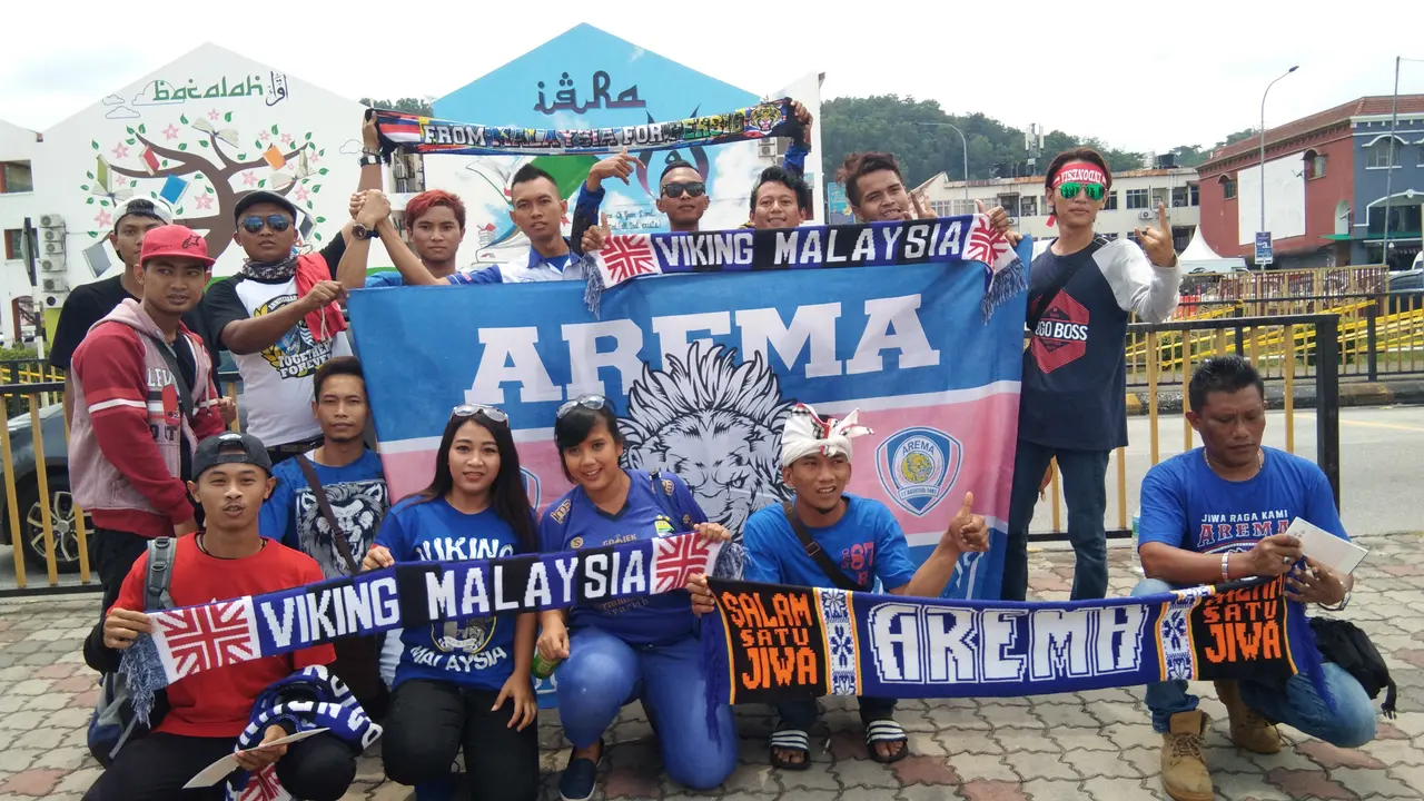 Bobotoh dan Aremania di Malaysia