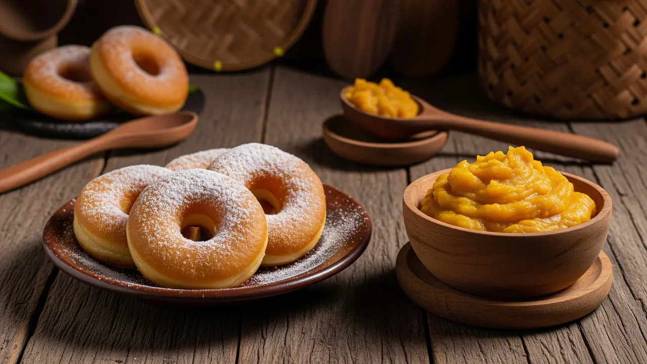 Donat Kampung Takaran Gelas