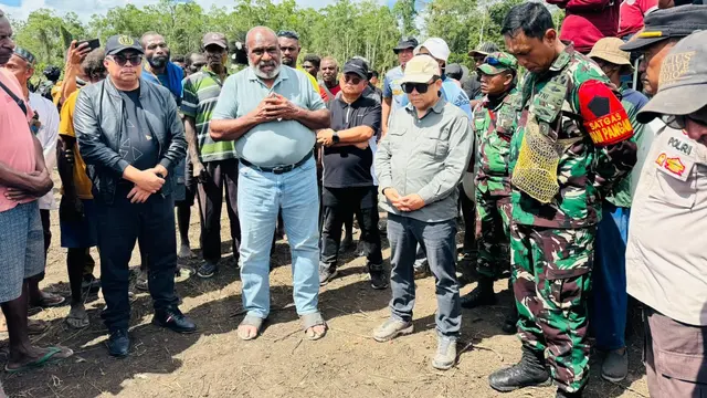 Muluskan Program Lumbung Pangan, Haji Isam Bangun Pelabuhan Seluas 1 Km di Papua