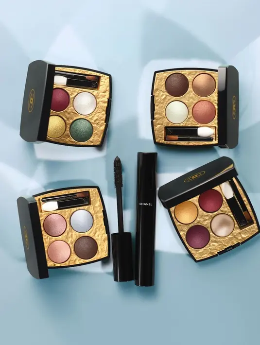 Koleksi Les 4 Ombres Byzance terdiri atas empat palet dengan warna-warna menarik. [Dok/Chanel]