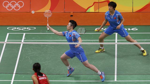  Tang Yuanting/Yu Yang ketika menghadapi Greysia Polii/Nitya Krishinda