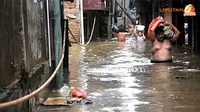 Kapolda: Jerigen Dirakit Jadi Perahu Siap Hadapi Banjir Jakarta