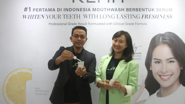 Obat Kumur Berbentuk Serum, Pertama di Indonesia