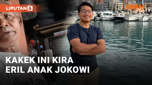 Pusing! Kakek ini Kira Eril Anak Jokowi