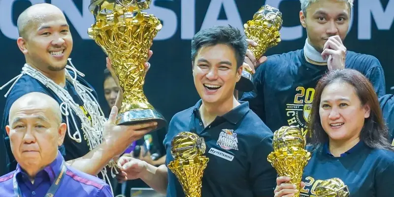 Baim Wong Bungah Satria Muda Pertamina Juara IBL 2022