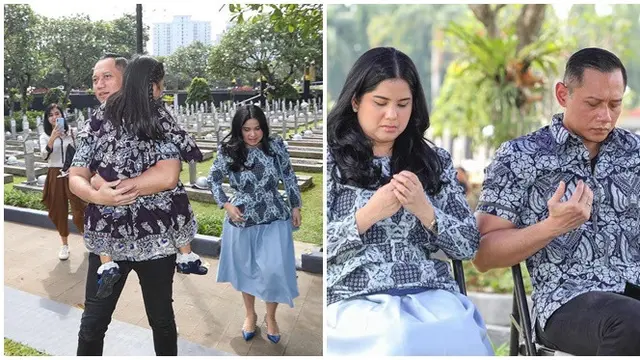 6 Momen SBY Ziarah Ke Makam Ani Yudhoyono di Hari Ultah, Tradisi Sejak 4 Tahun Lalu
