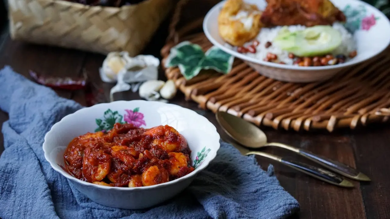 rendang udang