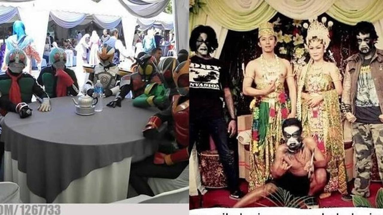 6 Gaya Fashion Tamu Undangan Hadir di Nikahan Ini Bikin Geleng Kepala