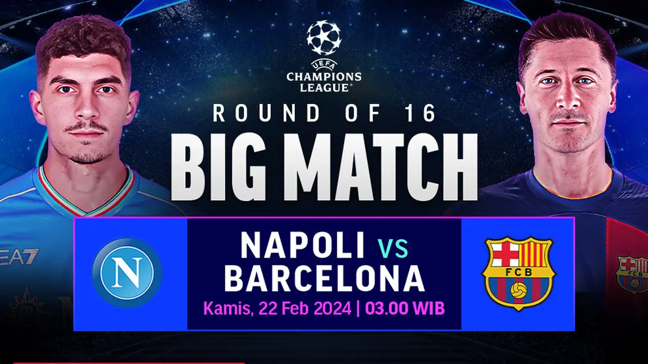 Napoli Vs Barcelona di Vidio