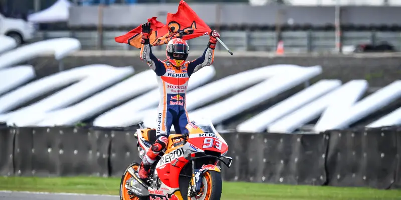 Marc Marquez Segel Gelar Juara Dunia MotoGP 2019