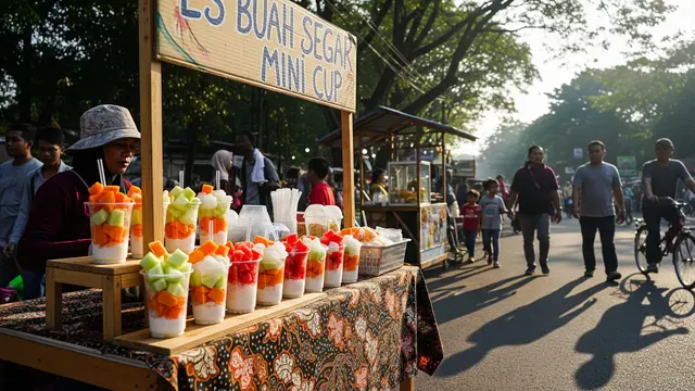 Ide Jualan Makanan di Car Free Day Modal Kecil