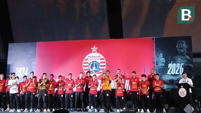 Launching Persija Jakarta - BRI Liga 1 2024/2025