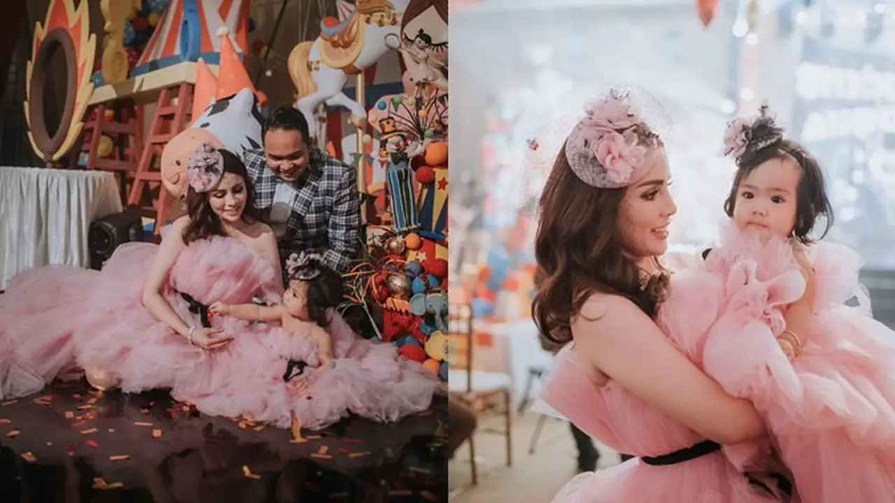7 Potret Pesta Ulang Tahun Anak Momo Geisha, Mewah Bak Karnaval