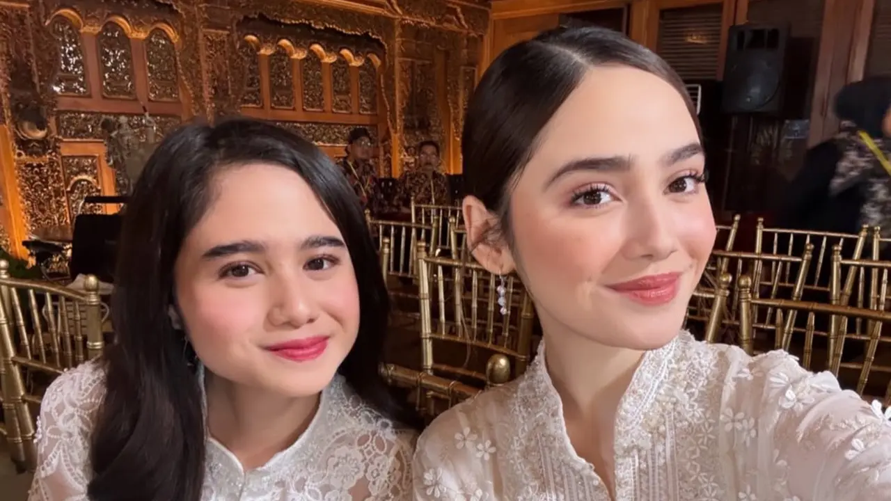 Tampilan Syifa Hadju dan Tissa Biani Kompak dengan Dress Putih di Siraman dan Pengajian Al Ghazali