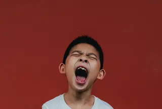 Ilustrasi anak yang memiliki permasalahan emosi.(Foto: Unsplash/Xia Yang)