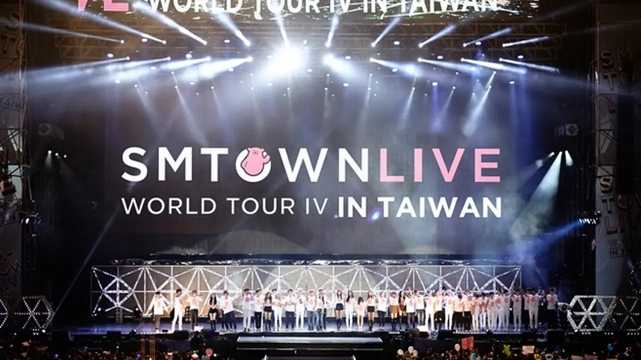 SM Town Sukses Digelar di Taiwan dengan Puluhan Lagu