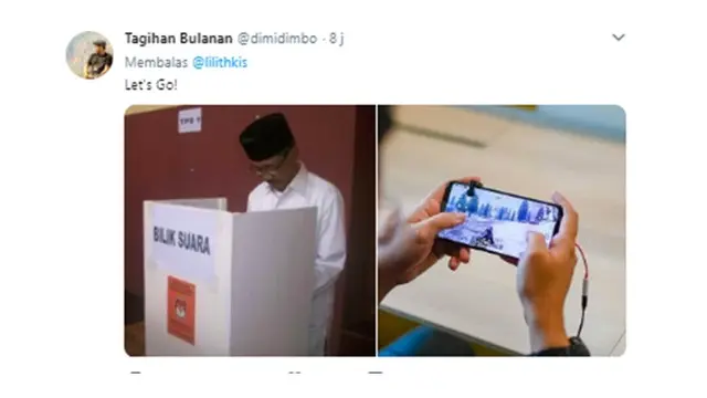 Cuitan kocak (Sumber: Twitter/@dimidimbo)