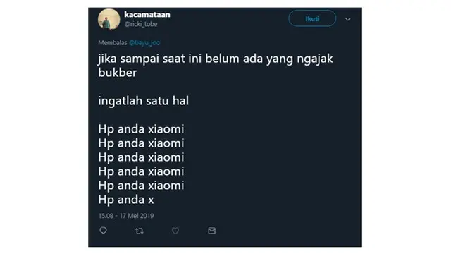 Alasan Kenapa Enggak Ada yang Ngajak Bukber Versi Netizen