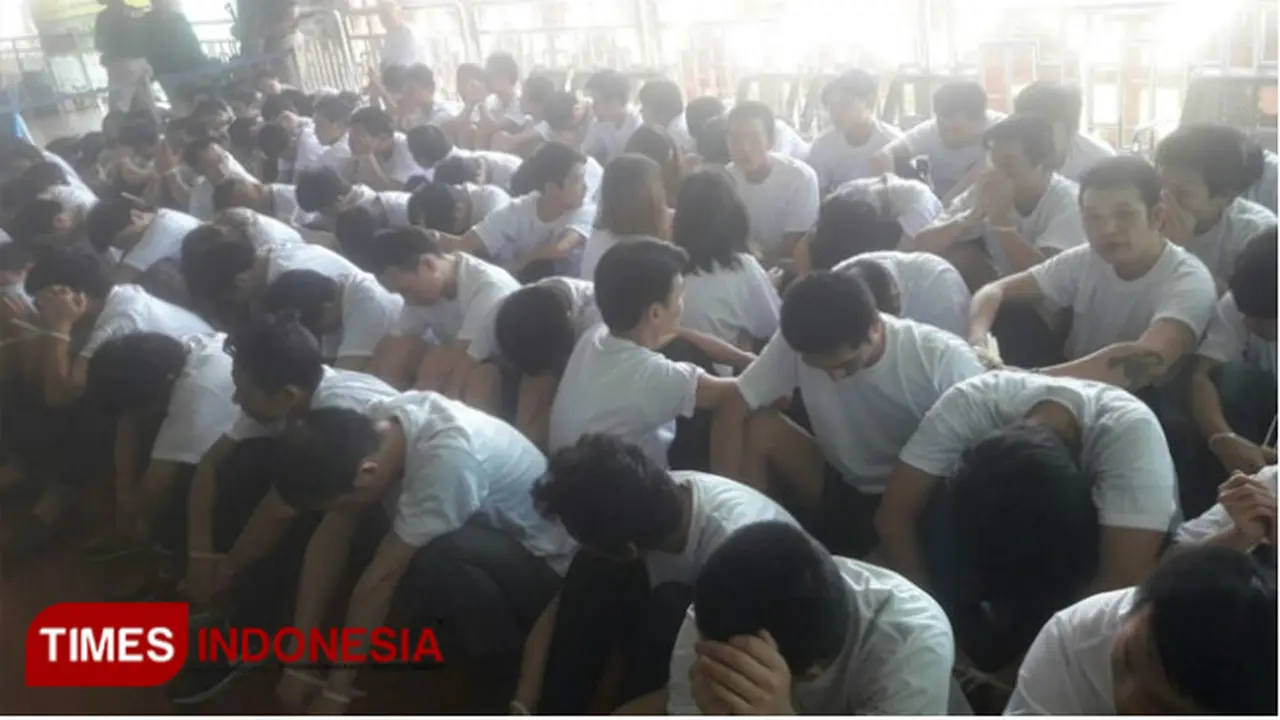 Indonesia Deportasi 105 Warga China yang Melakukan Cyber Fraud