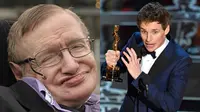 Eddie Redmayne menangkan oscar berkat perannya sebagai Stephen Hawking