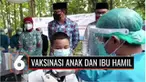 Pemerintah pusat meluncurkan program vaksinasi Covid-19 bagi anak dan remaja, serta ibu hamil dan menyusui. Namun, vaksinasi diluncurkan di tiga provinsi ini belum banyak yang mengikuti.