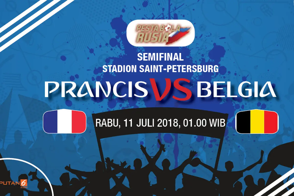 Prediksi Prancis vs Belgia