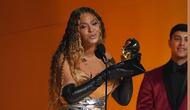 Beyonce menang Grammy Award. (Foto: AP Photo/Chris Pizzello)