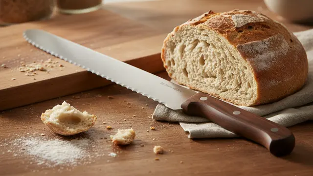 Bread Knife: Spesialis Tekstur Berlapis