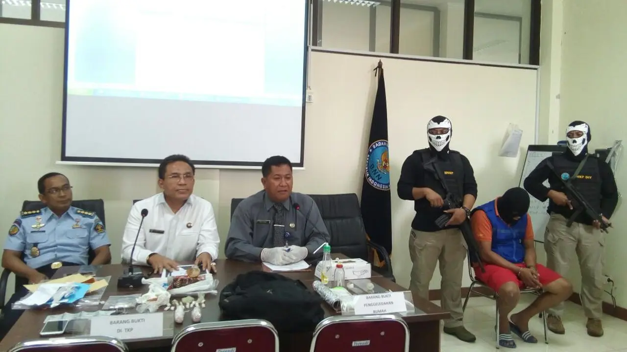 Oknum PNS Kejari Sleman Selundupkan Narkoba Dalam Kondom