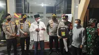 Kapolda Metro Jaya, Irjen Pol Fadil Imran mendatangi Polres Metro Depok memberikan apresiasi pencegahan tawuran. (Liputan6.com/Dicky Agung Prihanto)