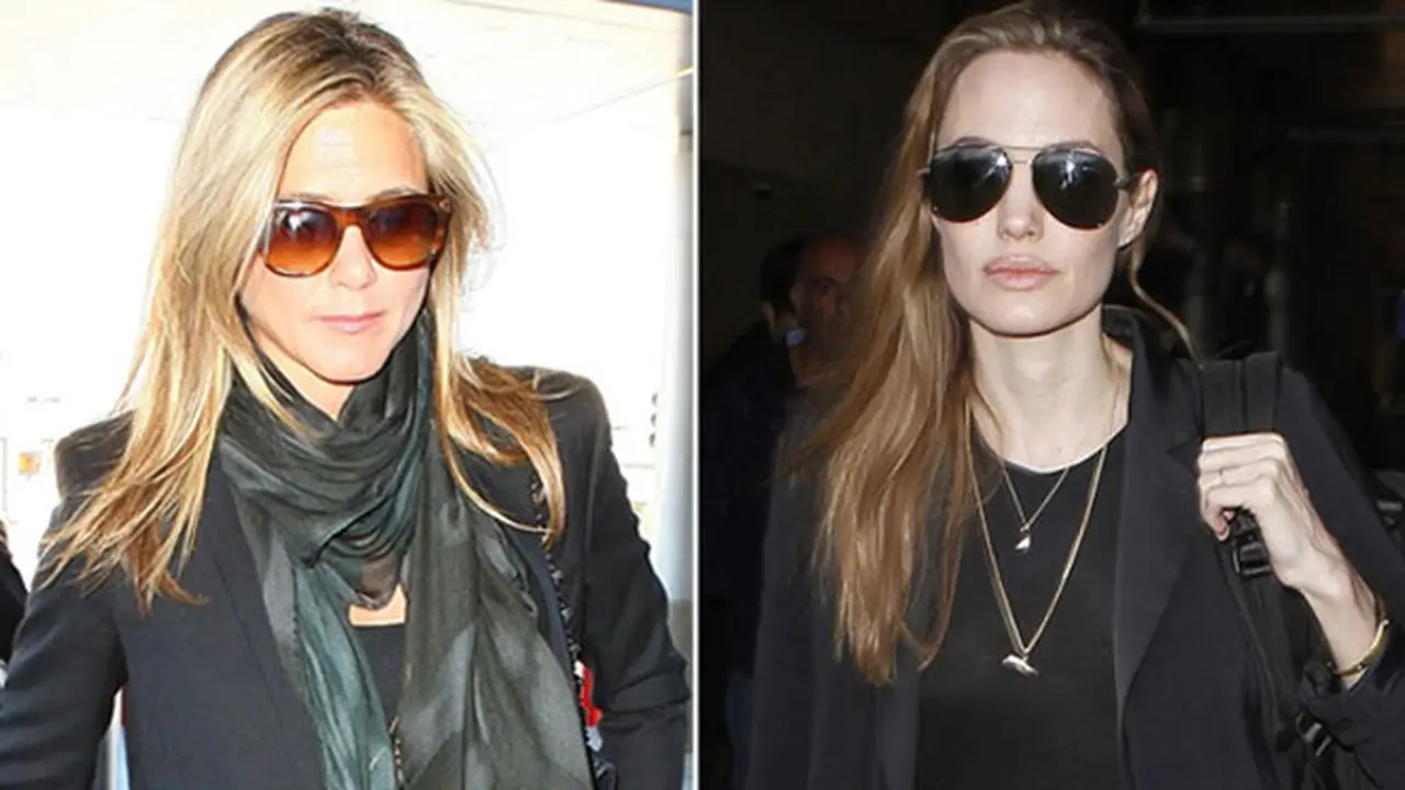 Jennifer Aniston dan Angelina Jolie