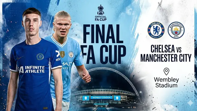 Chelsea vs Manchester City, Piala FA