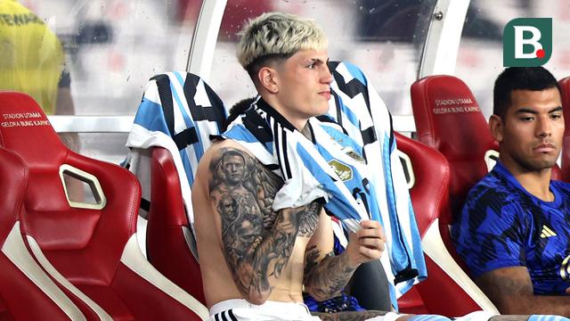 Foto: Bergambar Karakter Kapten Tsubasa hingga Nama Ibunya, Begini Tato-Tato Milik Garnacho