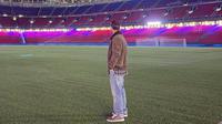 Lionel Messi mengunjungi markas klub lamanya, Camp Nou, Minggu (9/11/2025). (Instagram/leomessi)