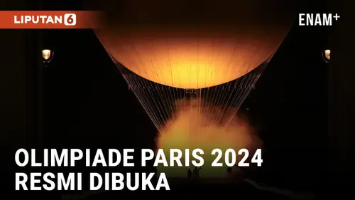 VIDEO: 10.500 Atler Melintasi Sungai Seine, Olimpiade Paris 2024 Resmi Dibuka
