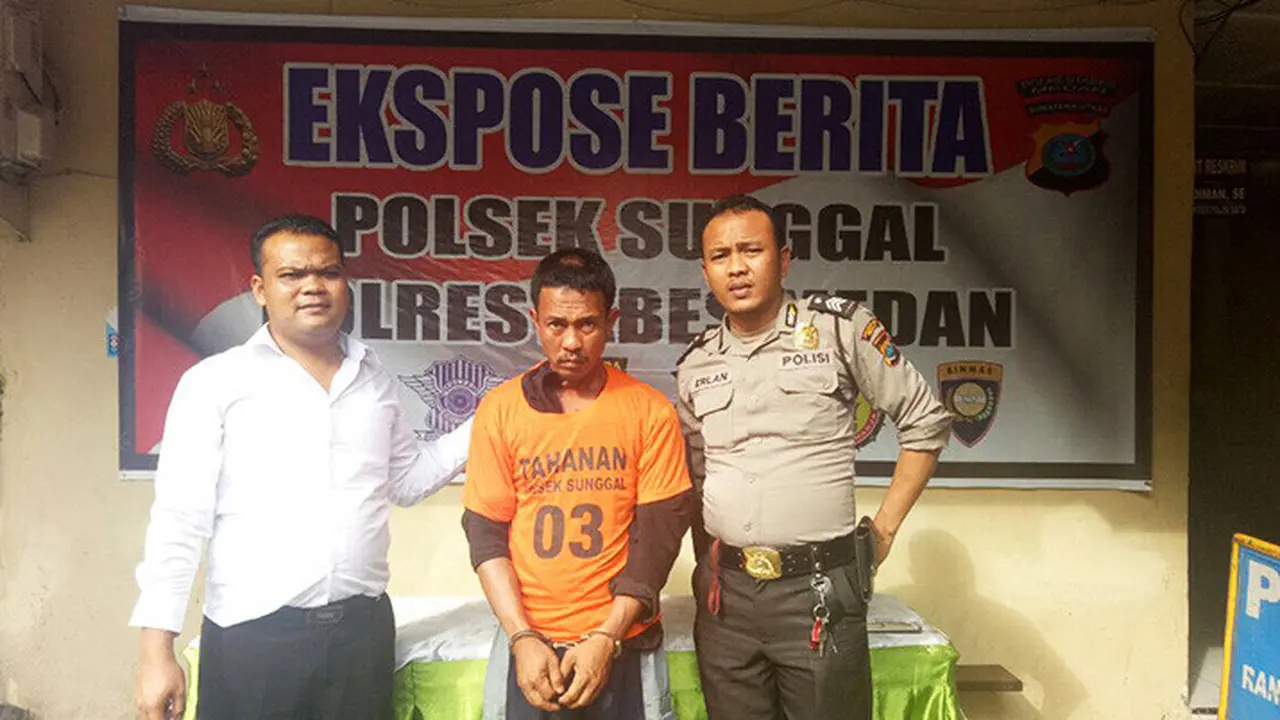 Tak Senang Dijodohkan, Pria di Deli Serdang Aniaya Adik Kandung