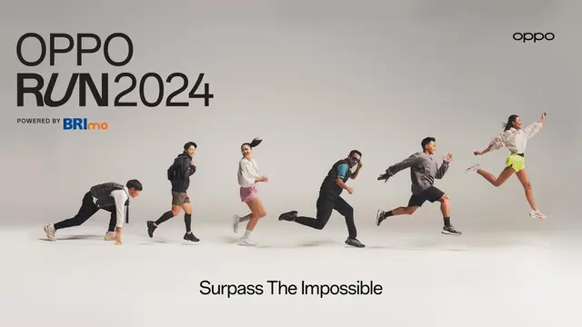 OPPO RUN 2023 bersama BRImo - Surpass The Impossible.