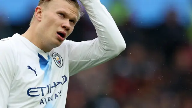Striker Manchester City, Erling Haaland