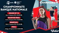Nonton Keseruan WTA 250 Granby National Bank Championships 2022 Live Vidio 24-28 Agustus