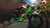 Motor listrik Kawasaki akhirnya meluncur di Indonesia (Fahmi/Liputan6)