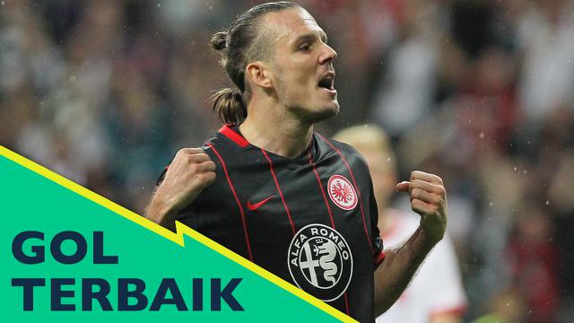 10 Gol Berkekas Striker Gaek Frankfurt, Alex Meier