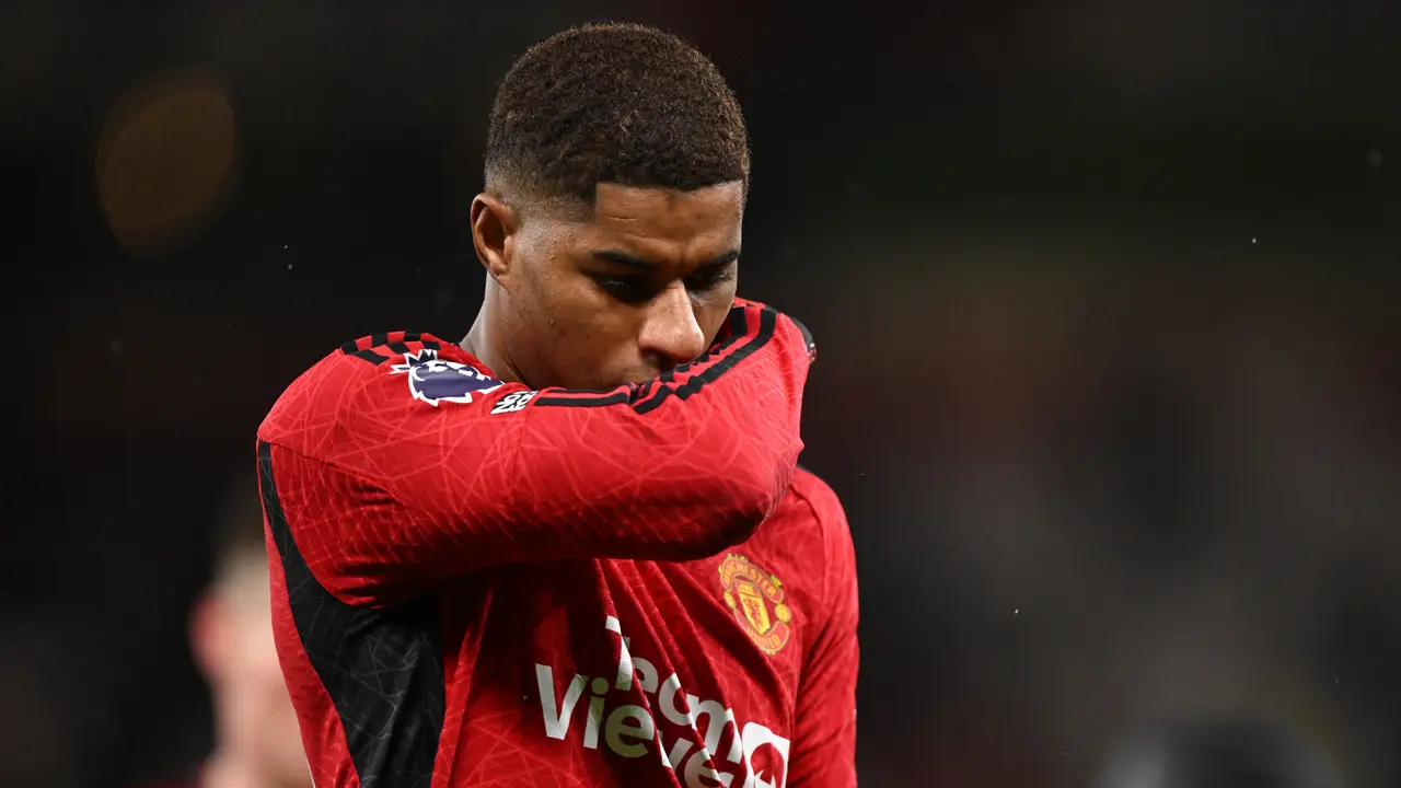 Marcus Rashford - Manchester United 0-3 Bournemouth di Premier League 2023/2024