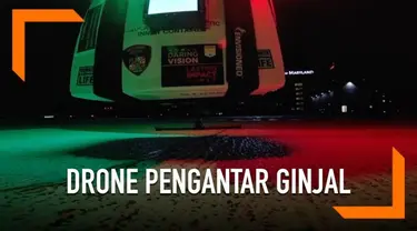 Sebuah universitas di Amerika Serikat melakukan misi bersejarah dengan mengantarkan ginjal manusia melalui sebuah drone.