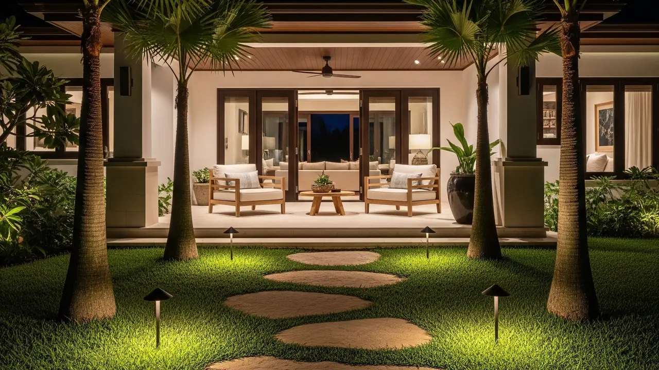 Taman Depan Bergaya Resort