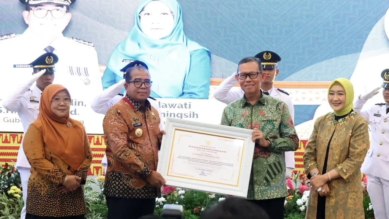 Purna Tugas, Pj Gubernur Lampung Hargai Dedikasi Fahrizal Darminto untuk Provinsi
