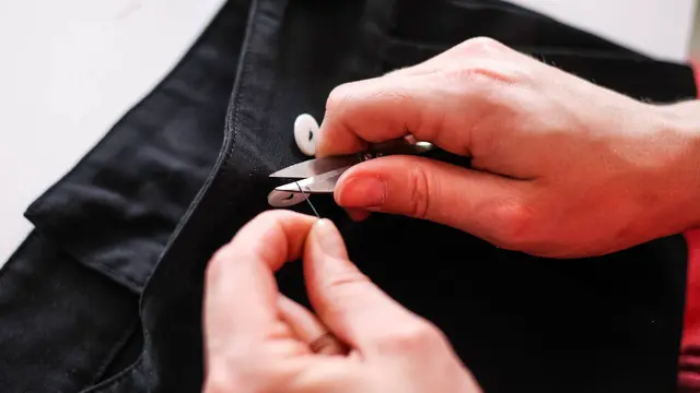 Sewing a Button